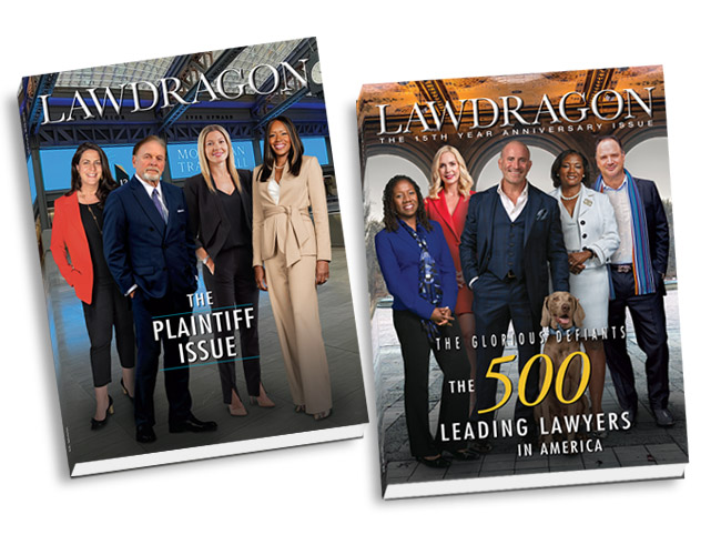 covers of two Lawdragon issuess